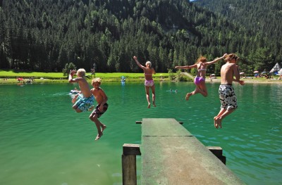 Kostenloser Eintritt in den Badesee in Flachau